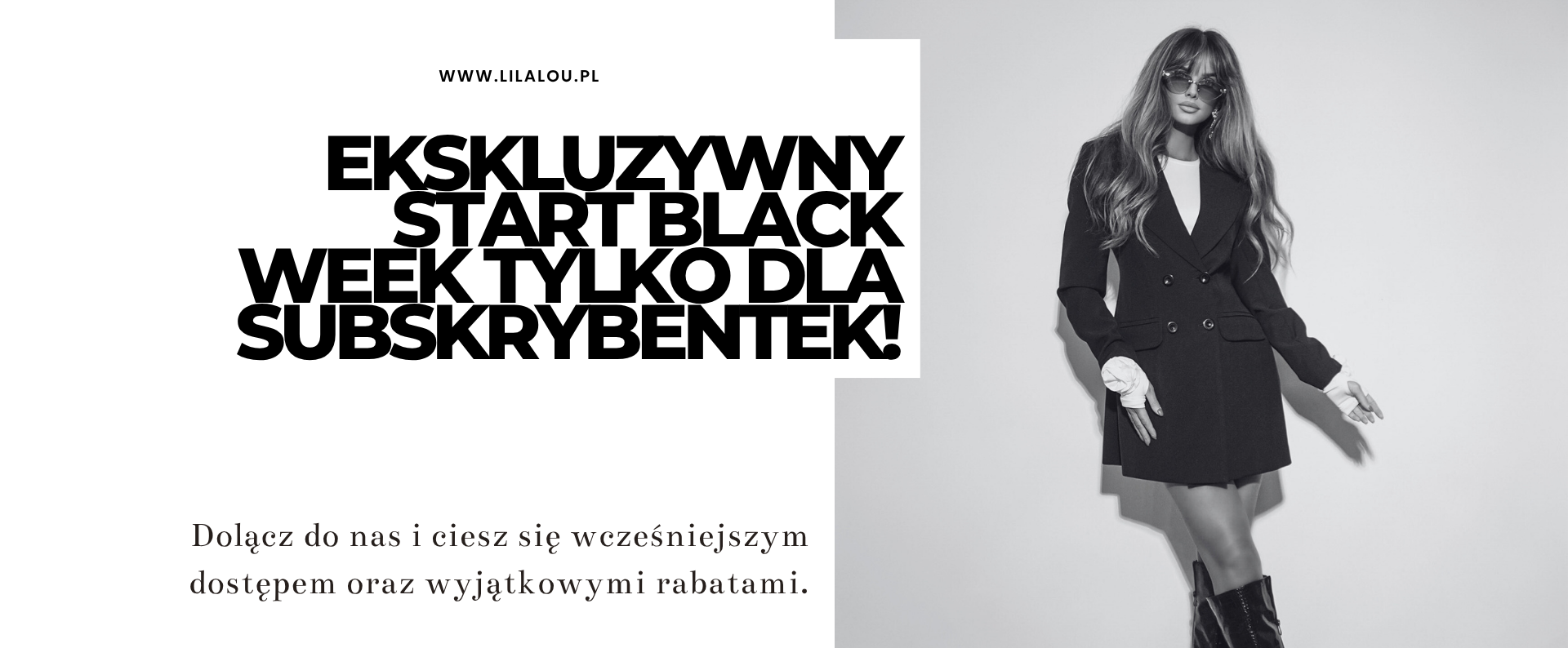 Black week dla subskrybentek