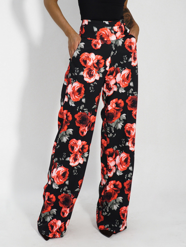 Pants TERESA roses