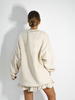 LUCKY sweatshirt light beige