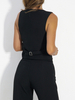 KAREN vest black