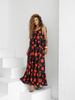 GYPSY dress black roses