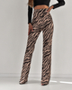 Spodnie dzwony BELL zebra