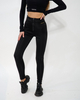 Black insulated leggings