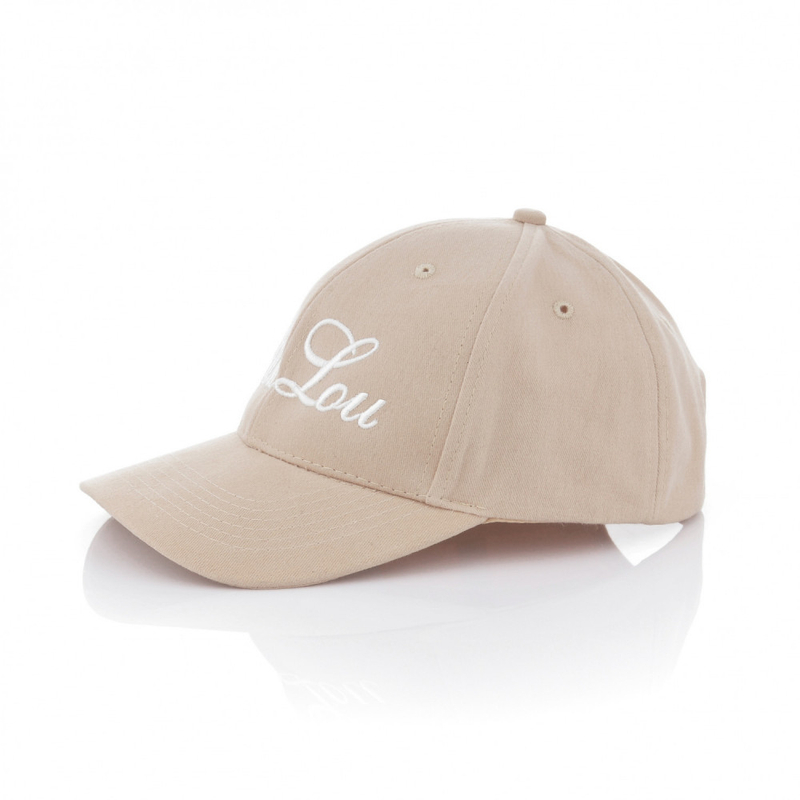 LILA LOU beige cap