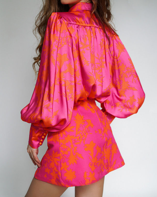 Spódnico-spodenki ROSE PINK-ORANGE