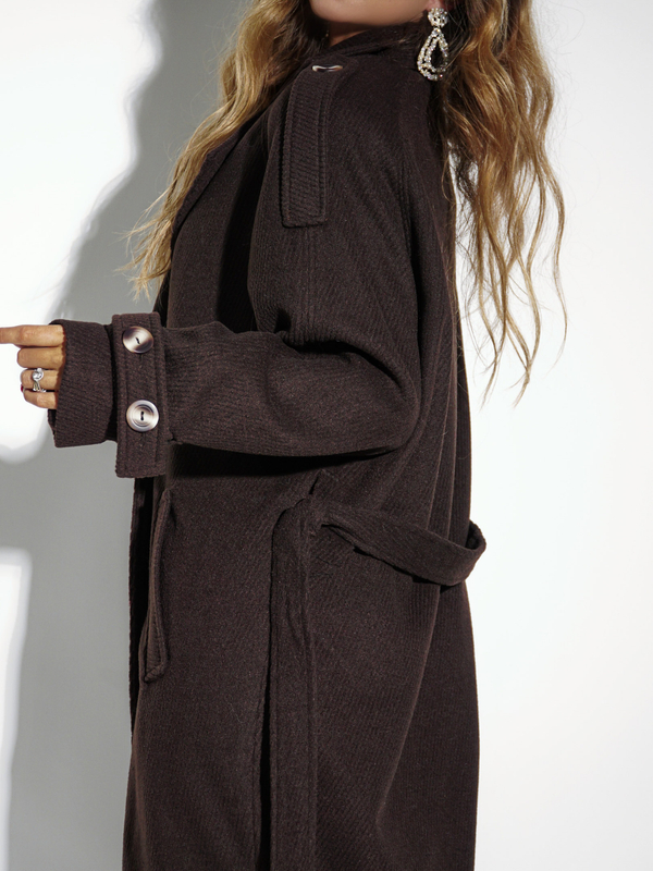 Płaszcz DEMI brązowy