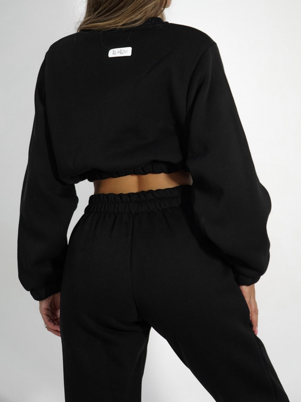MICHOS2 black tracksuit