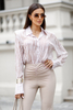 CAMILLA white and beige shirt