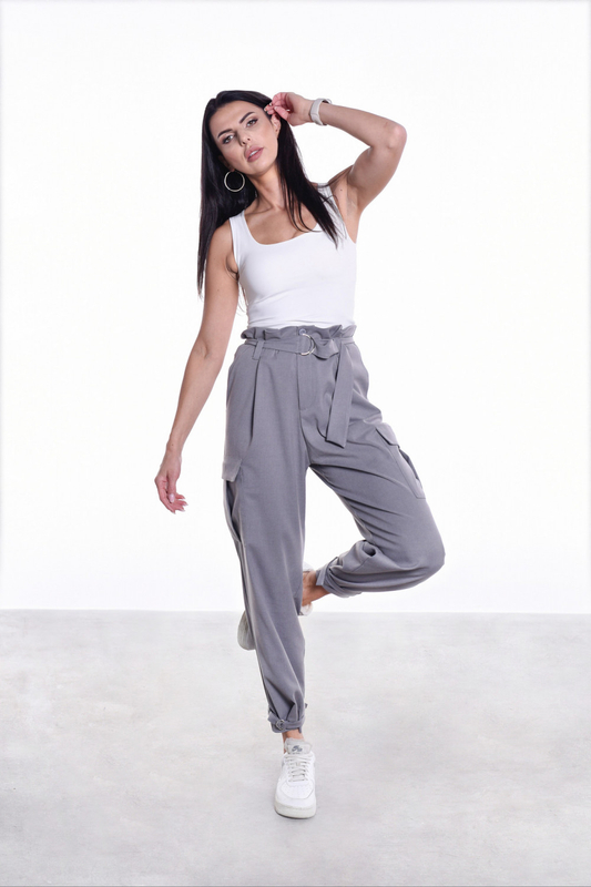BAY grey combat pants