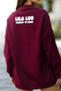 CASETTE sweatshirt maroon