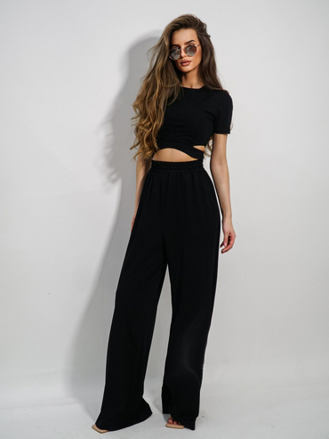 BLUE IVY black set