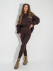HYPNOTIZED ME leggings brown