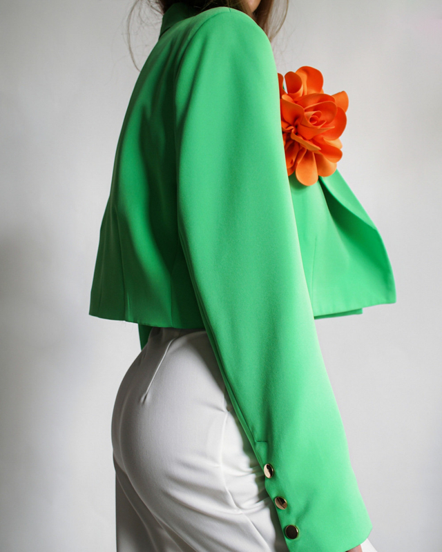 DATE NIGHT green jacket