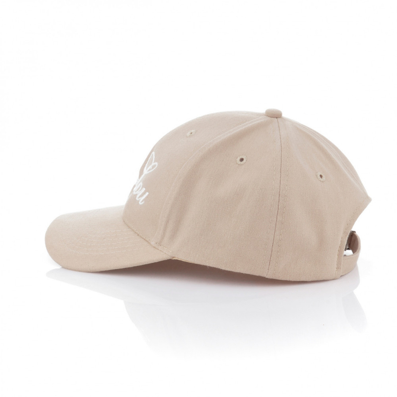 LILA LOU beige cap