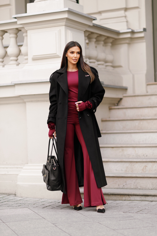 Coat LE LONG ecru