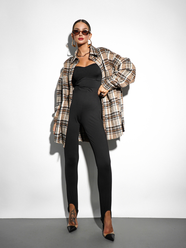 Legginsy narciarki ZOE czarne