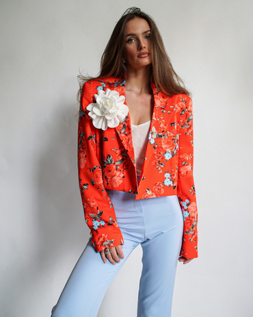 DATE NIGHT flower jacket