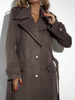 Coat LE LONG ecru