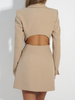 MILKA beige dress