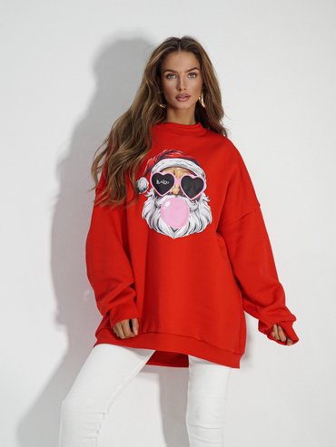 Bluza SANTA czerwona