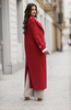 LE LONG coat red