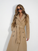 ON THE WAY camel coat
