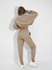 OLIV sweatpants dark beige melange