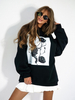 Sweatshirt ROSA black