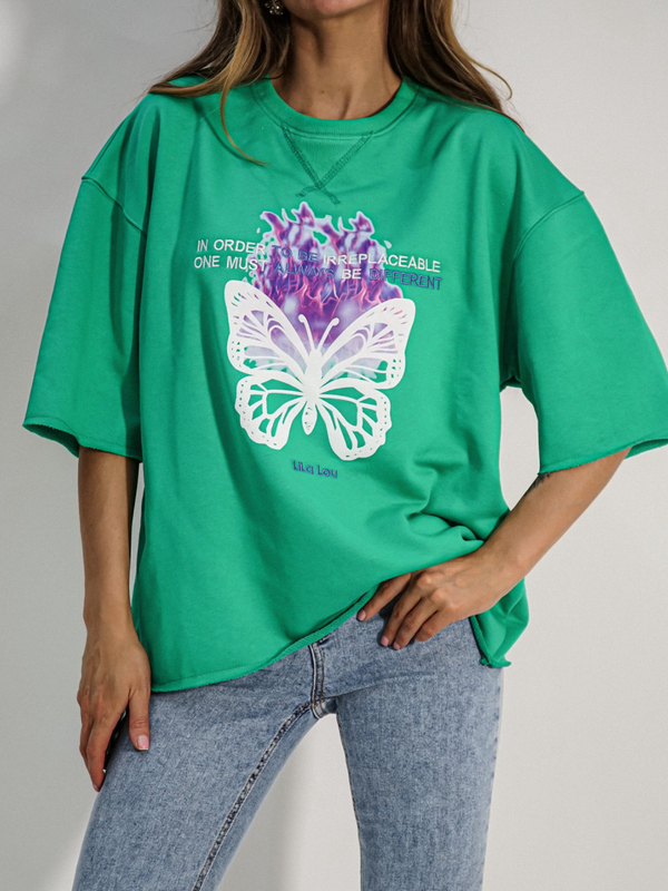 BUTTERFLY green T-Shirt