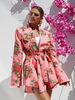 Jacket ABOUT YOU pink flowers