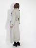 LE LONG coat grey melange