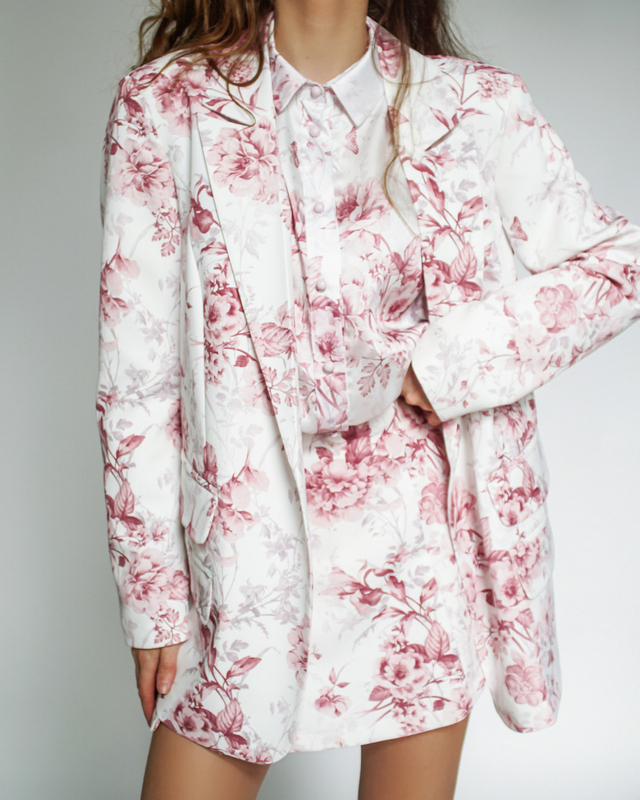 Jacket FOR Everyone WHITE-PINK