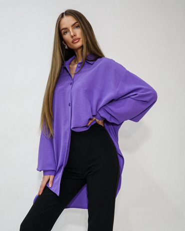 KAMA shirt purple