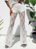REBEL white pants