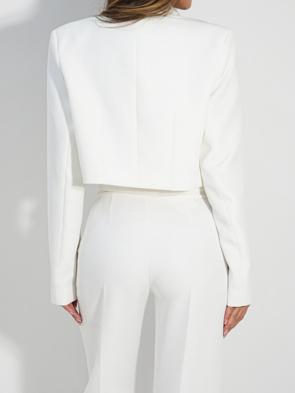 Żakiet SZALOWY biały