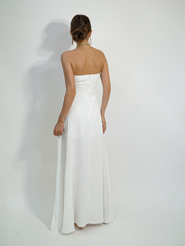 DUA dress white