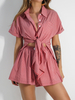 LOKA maroon striped set