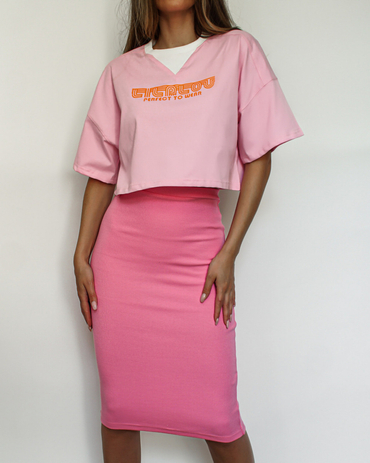 TUBA skirt barbie pink