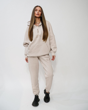 BIG DEAL beige tracksuit