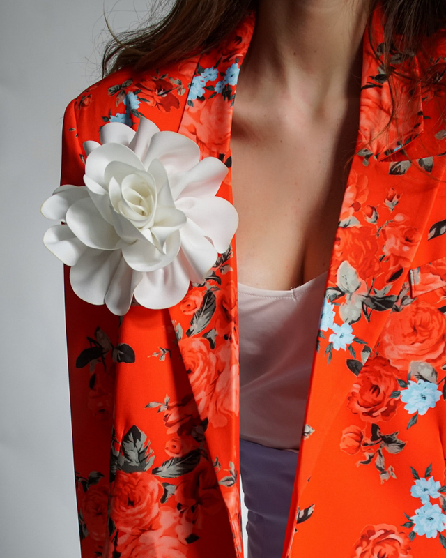 DATE NIGHT flower jacket