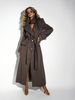 Coat LE LONG ecru