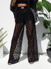 VERSACE black lace set
