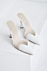 LILA LOU white stilettos