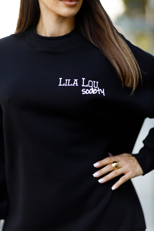 SOCIETY sweatshirt black