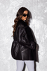 PREMIUM black sheepskin short