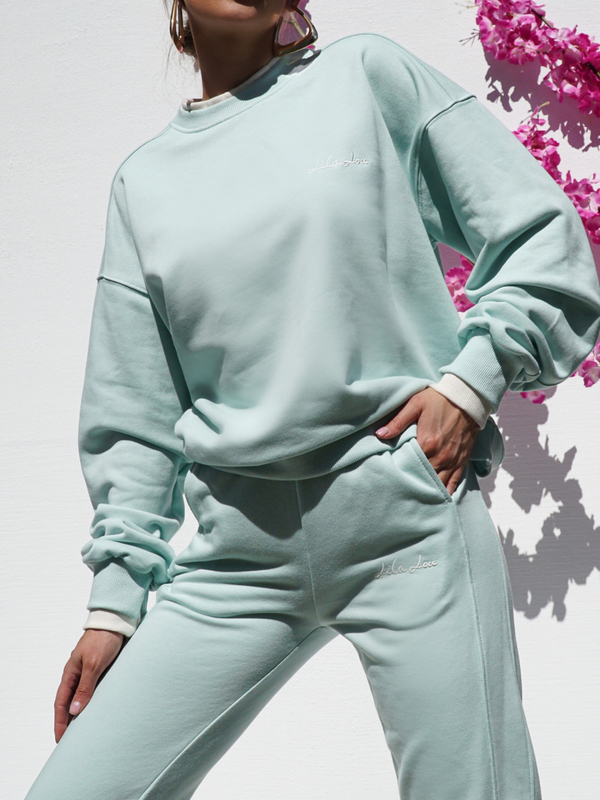 POLI mint tracksuit
