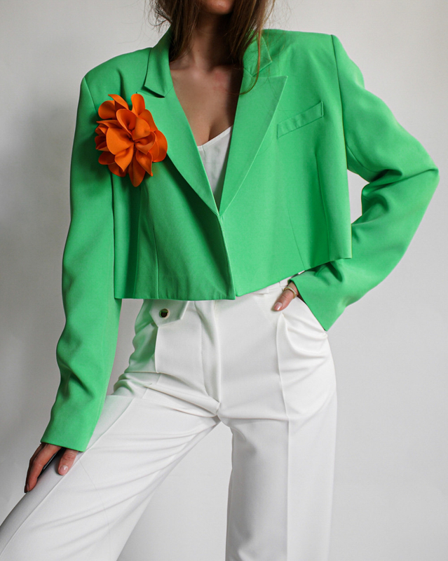 DATE NIGHT green jacket
