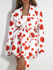 Jacket ABOUT YOU roses white