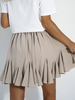 CLOCHE skirt dark beige