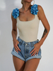 Body LA PLAYA beige with blue